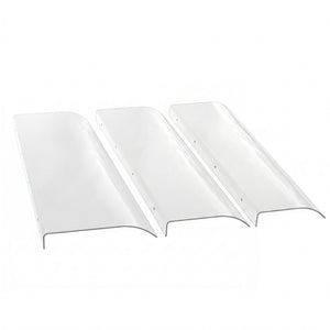 Instahut Window Door Awning 0.4mx3m Transparent