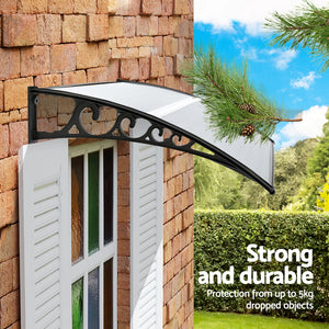 Window Door Awning | 0.8 x 1.0m | Transparent Canopy