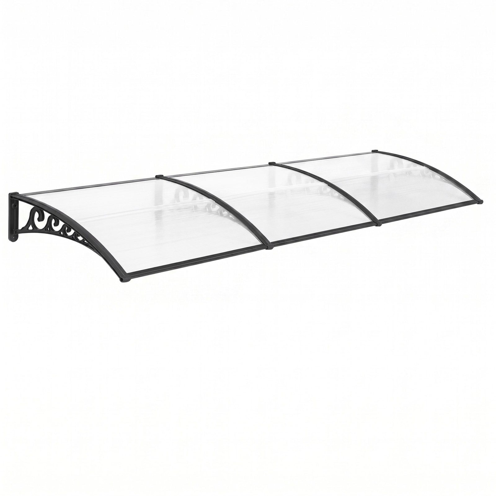 Window Door Awning | 0.8 x 3m Transparent Canopy
