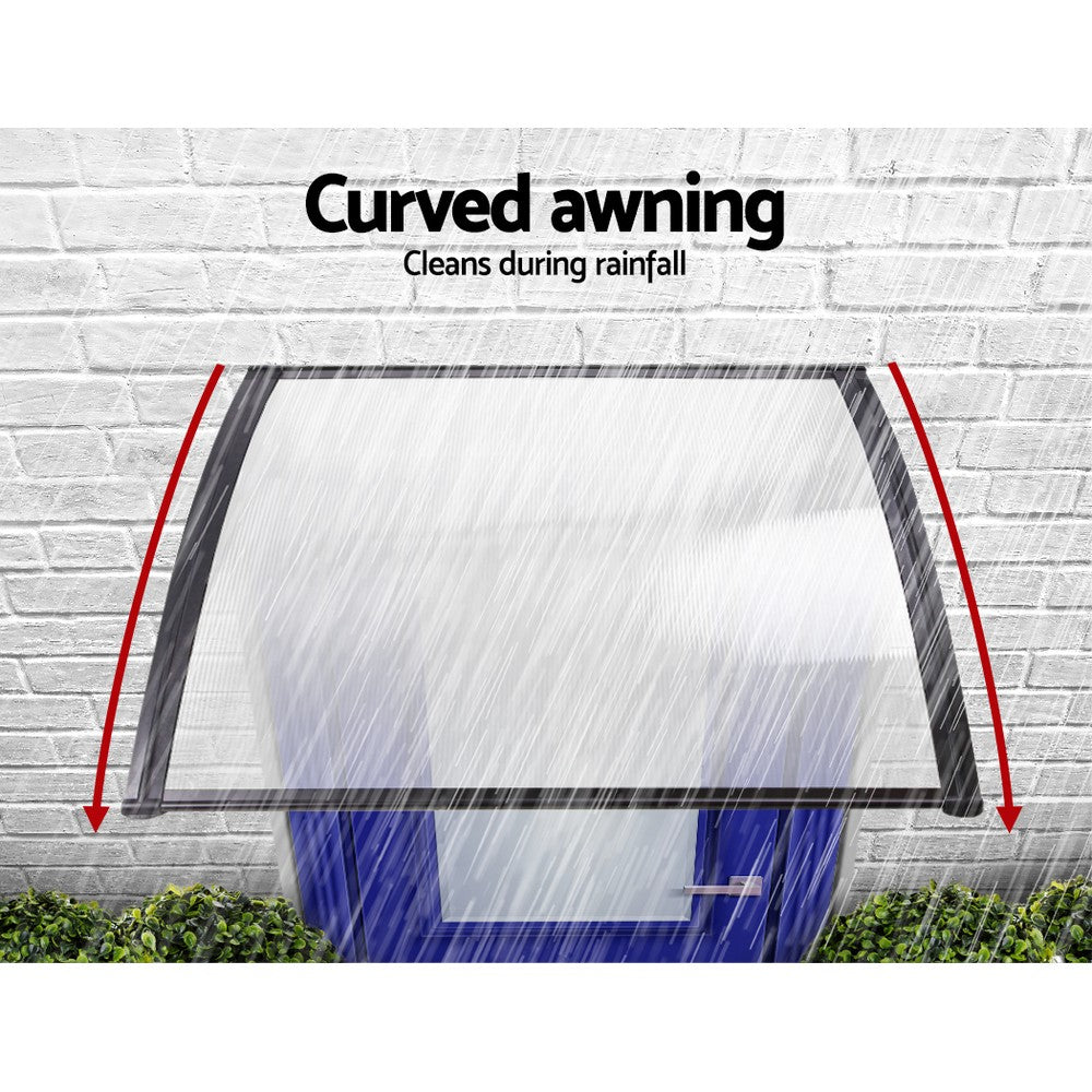 Window Door Awning | 1mx1m | Transparent Panel