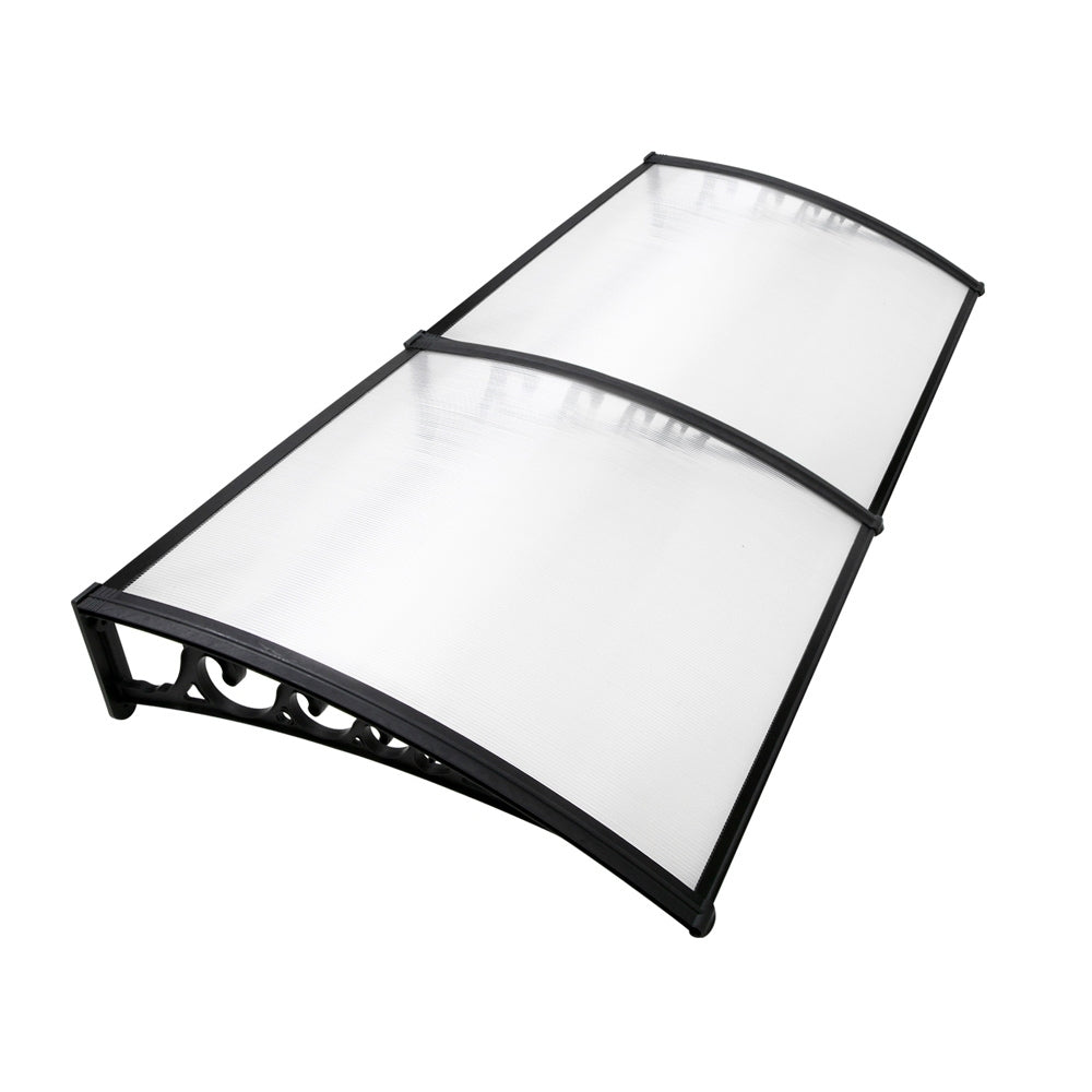 Window Awning | Door Canopy | 1mx2m | Transparent