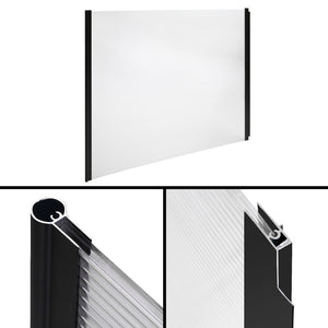 Window Awning | Door Canopy | 1mx2m | Transparent