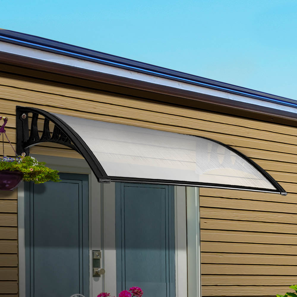 Window Awning | Door Canopy | 1mx2m | Transparent
