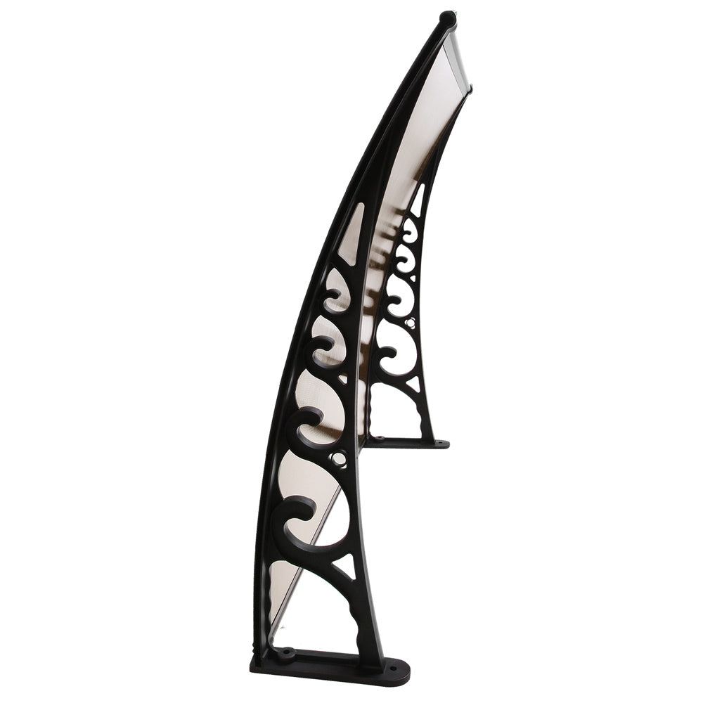 Window Awning | Door Canopy | 1m x 2m | Brown