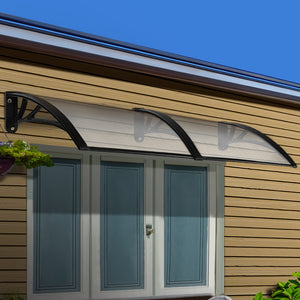 Window Door Awning | 1mx2.4m | Transparent