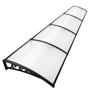 Window Door Awning | 1mx4m | Transparent