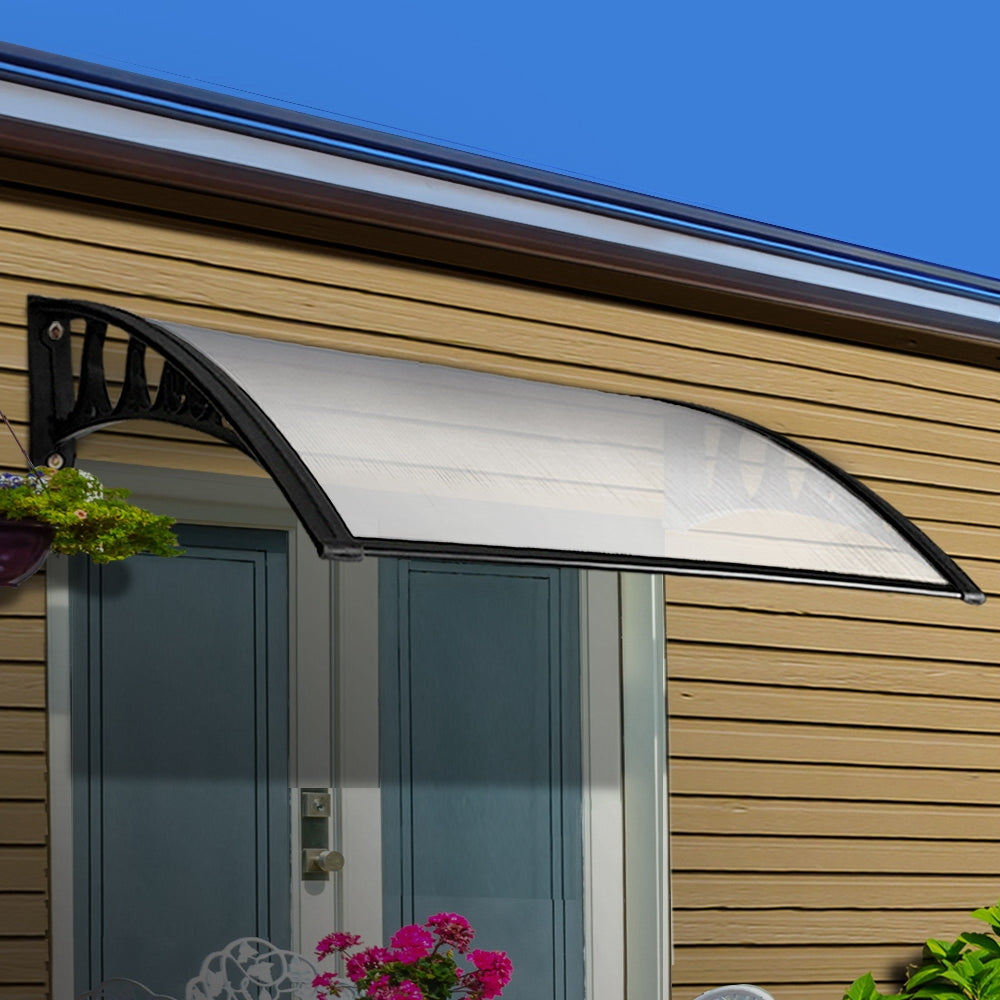 Window Door Awning | 1mx4m | Transparent