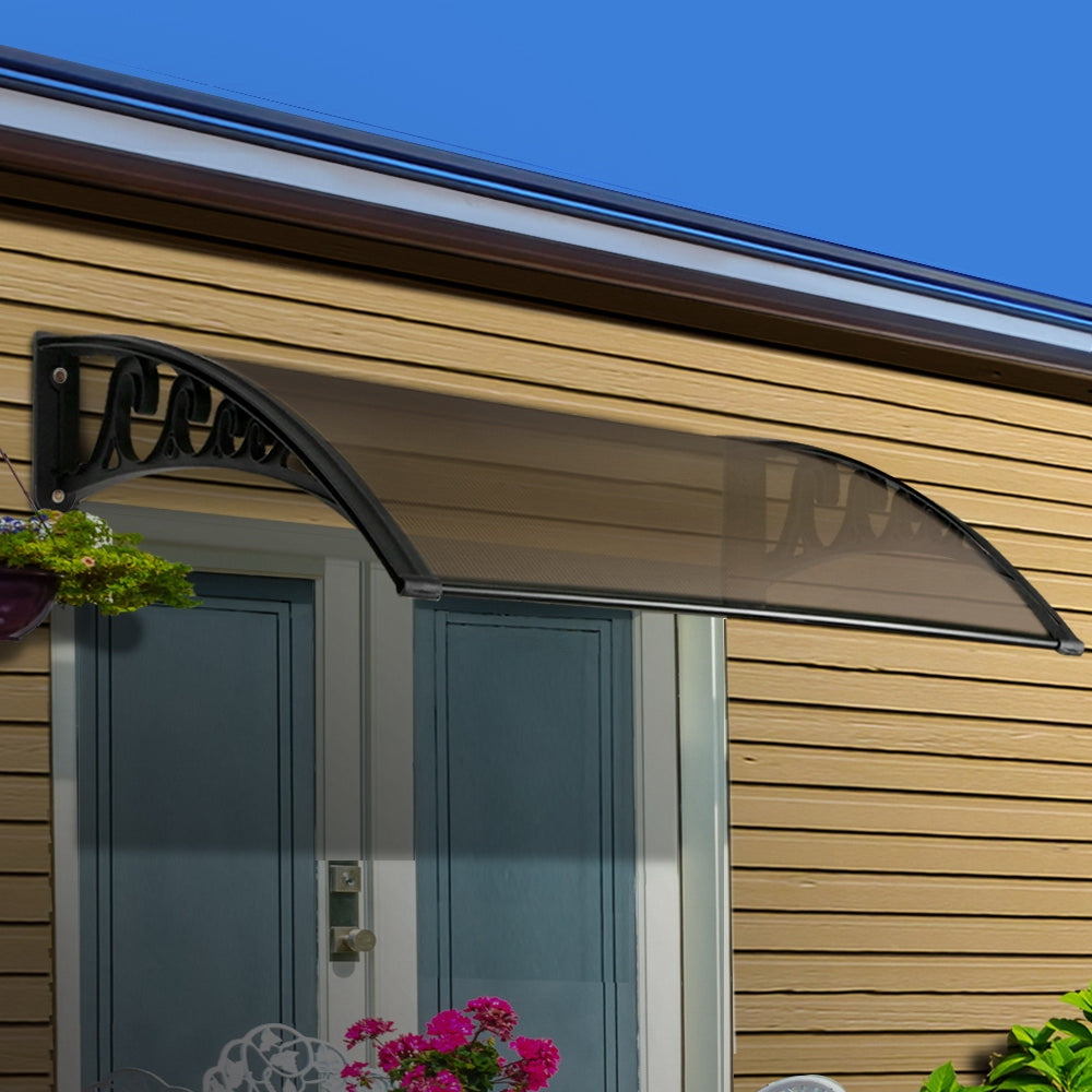 Window Door Awning | 1mx6m | Brown