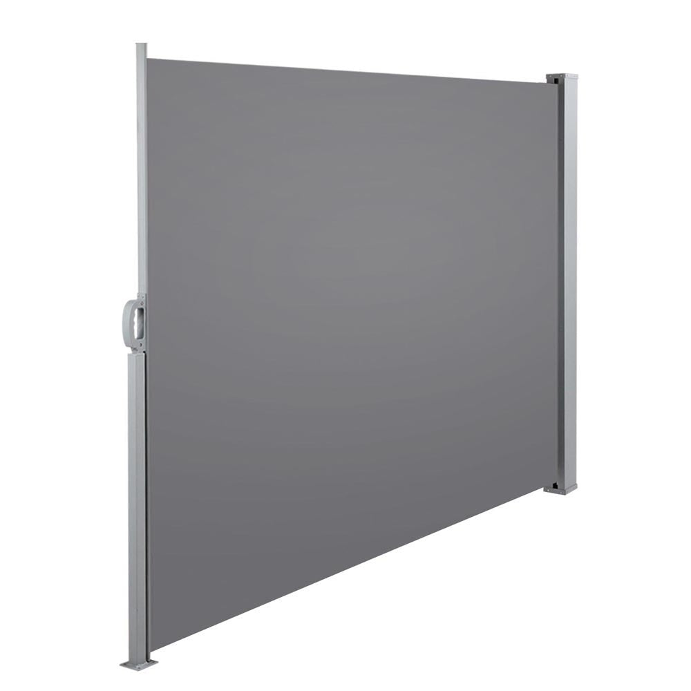 Retractable Side Awning Shade | 1.8x3m | Grey