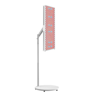 Gas Lift Red Light Therapy Panel Stand | Adjustable Height & Angle | Gas Spring Assisted