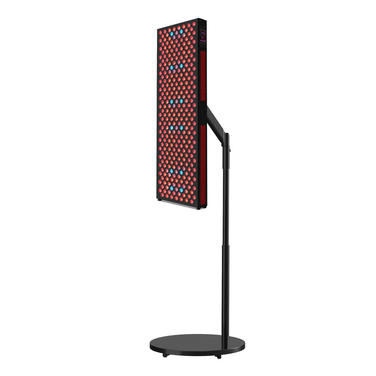 Gas Lift Red Light Therapy Panel Stand | Adjustable Height & Angle | Gas Spring Assisted