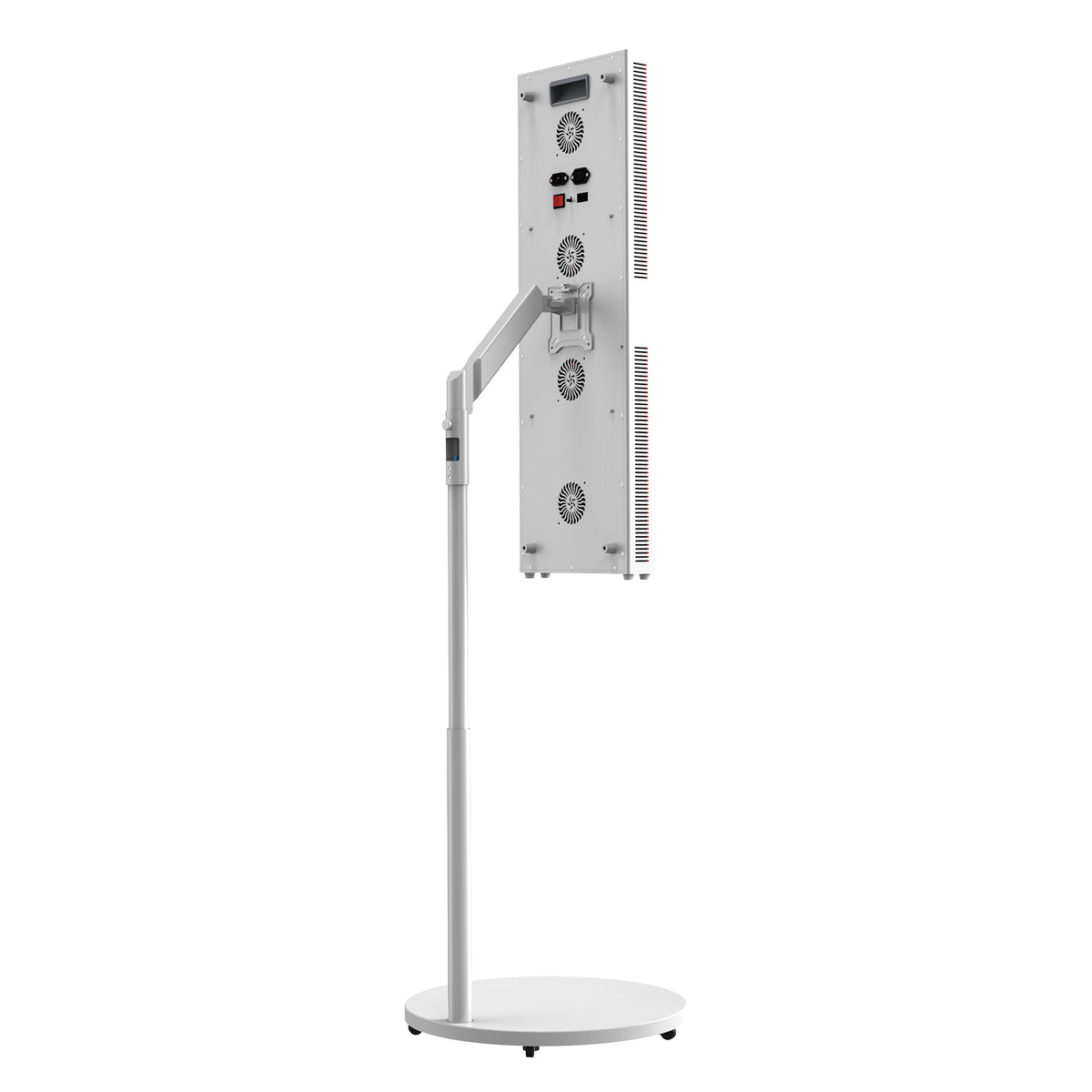 Gas Lift Red Light Therapy Panel Stand | Adjustable Height & Angle | Gas Spring Assisted