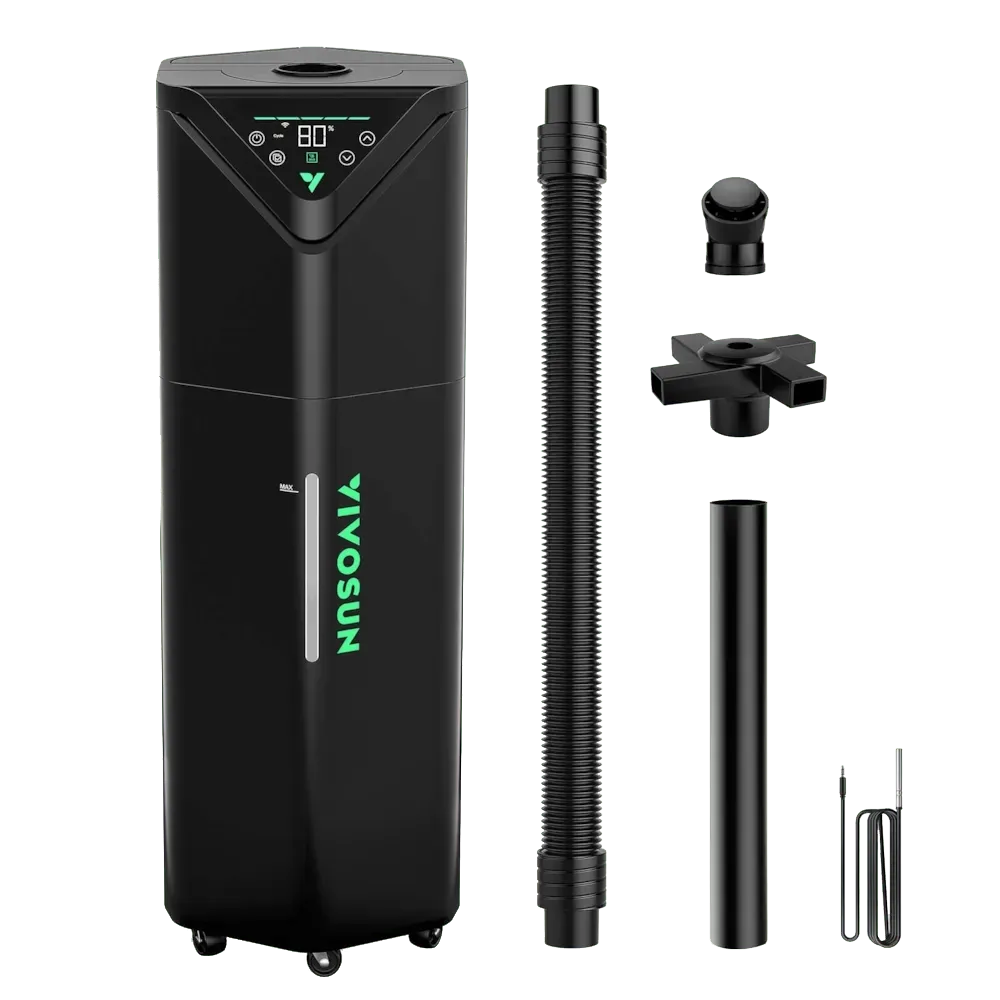 AeroStream H19 Intelligent Humidifier | 19L WiFi-Enabled with Temp & Humidity Probe for Grow Tents & Indoor Spaces