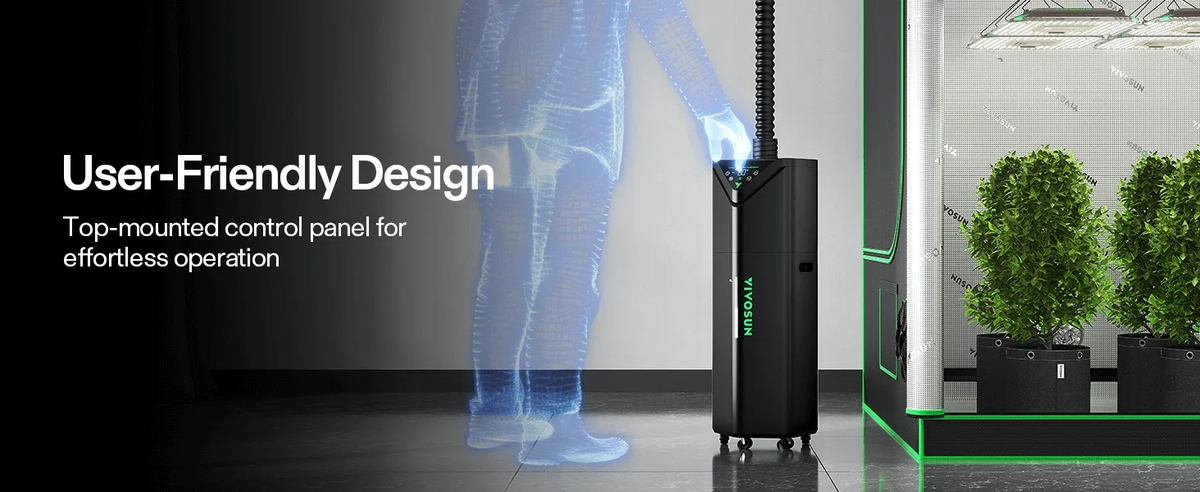 AeroStream H19 Intelligent Humidifier | 19L WiFi-Enabled with Temp & Humidity Probe for Grow Tents & Indoor Spaces