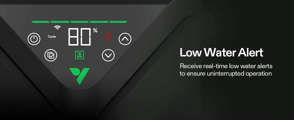 AeroStream H19 Intelligent Humidifier | 19L WiFi-Enabled with Temp & Humidity Probe for Grow Tents & Indoor Spaces