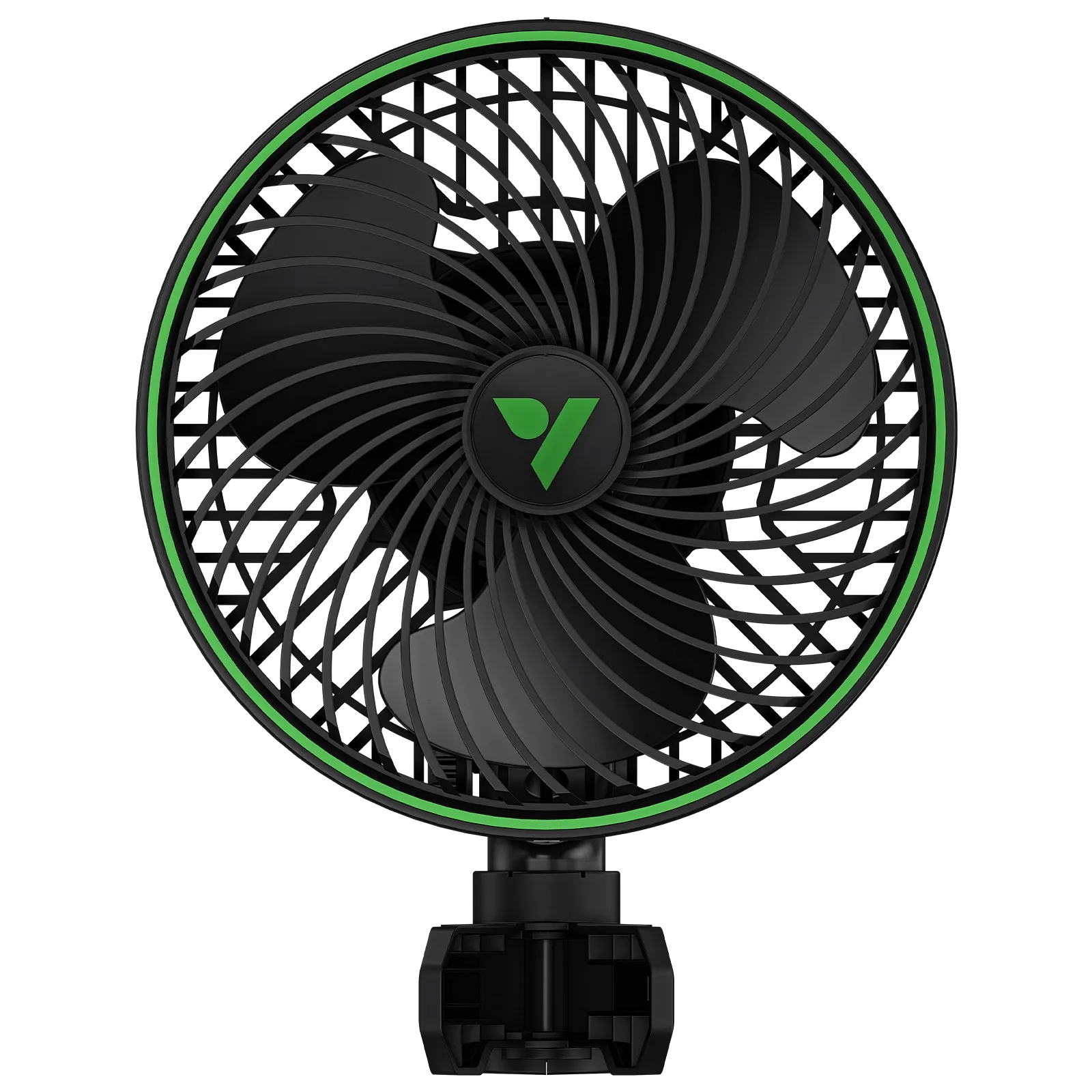 AeroWave E6 Gen2 6″ Clip Fan | EC Motor, Oscillating, Smart-Controlled Grow Tent Fan | 10 Speeds, IP54 Rated