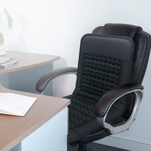 Amethyst & Tourmaline Infrared Heating Mat | 100cm x 50cm | Adjustable PEMF Therapy (3-23Hz) | 660nm Red Light Therapy | Professional Crystal Recovery Pad