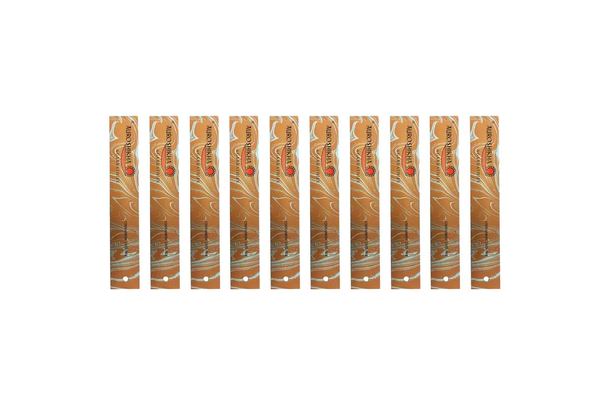 Auroshikha Cinnamon Incense | 10 Pack
