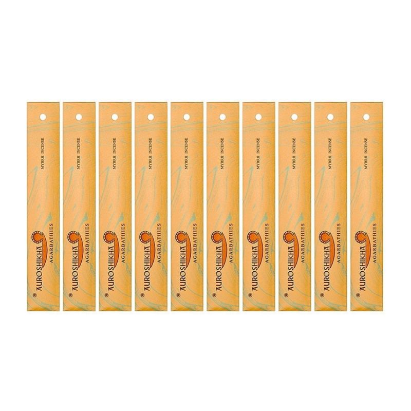 Auroshikha Myrrh Incense | 10 Pack