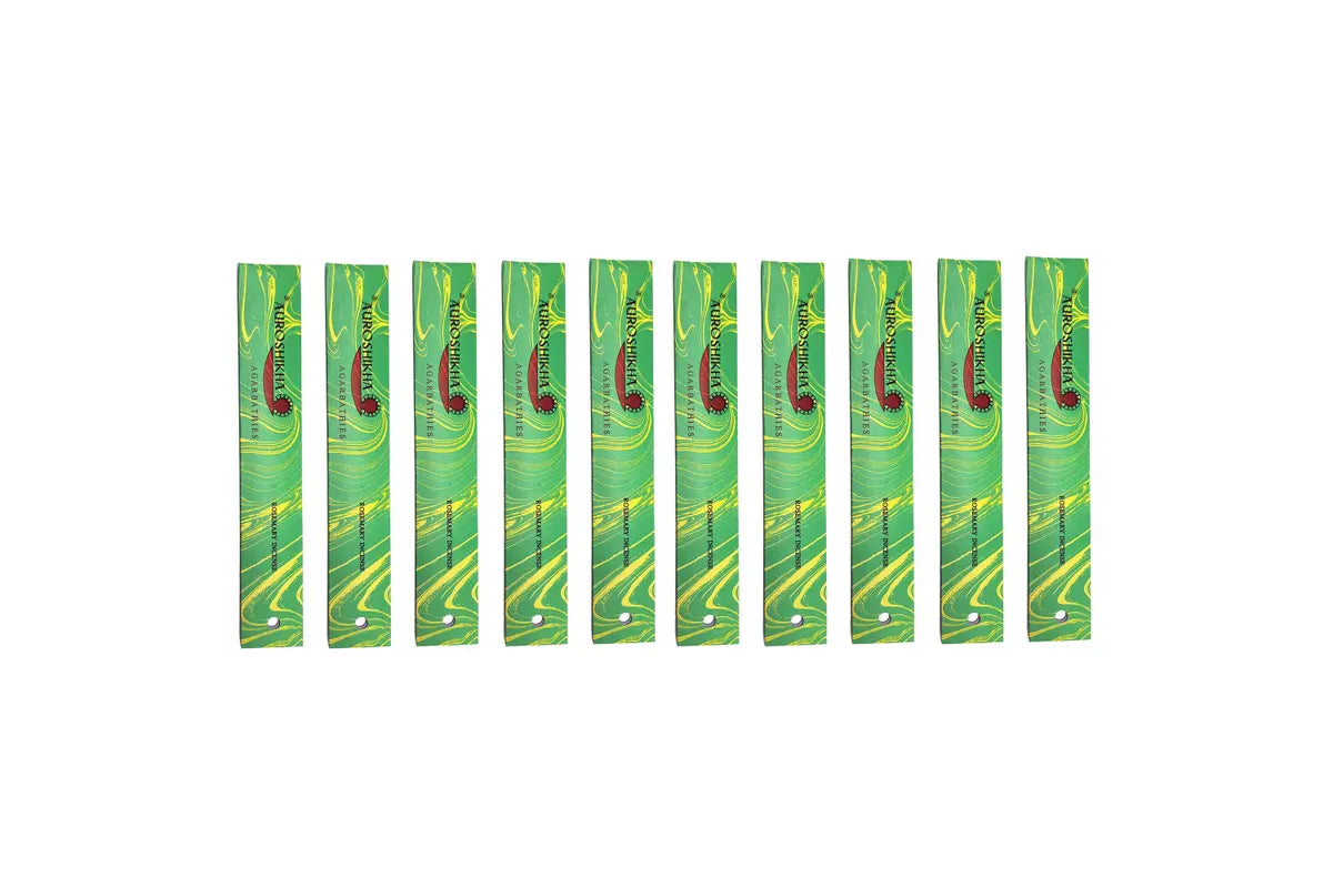 Auroshikha Rosemary Incense | 10 Pack