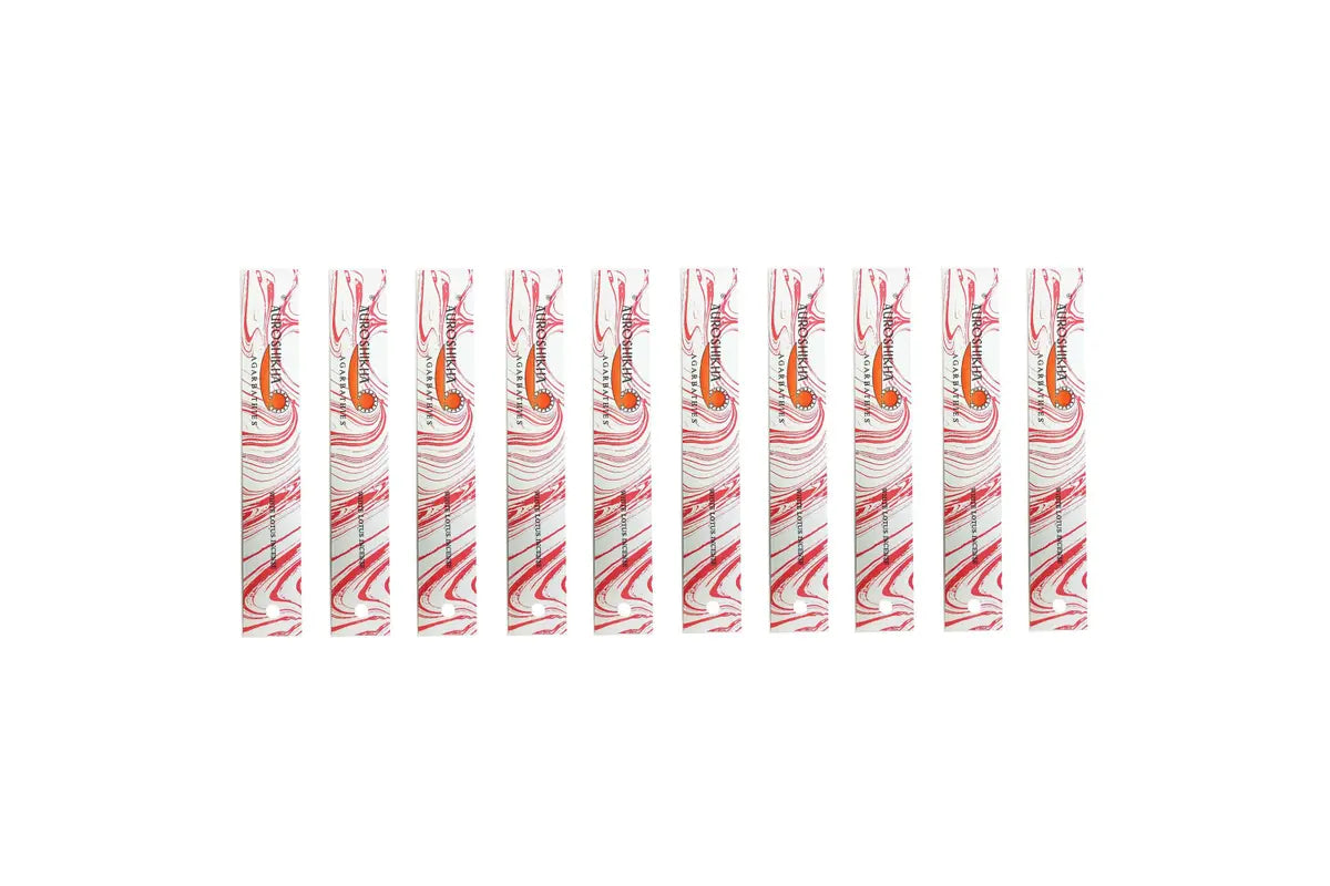 Auroshikha White Lotus Incense | 10 Pack