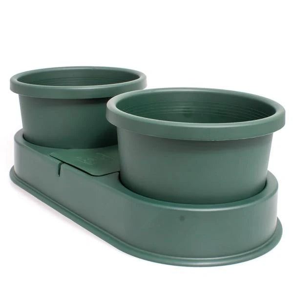 AutoPot® Hydrotray Double 10" (254mm) Module | Dual Self-Watering System for Soil & Hydroponic Growing