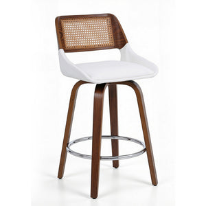 Bar Stool | Swivel | 60cm Seat Height | Wooden Counter Stool