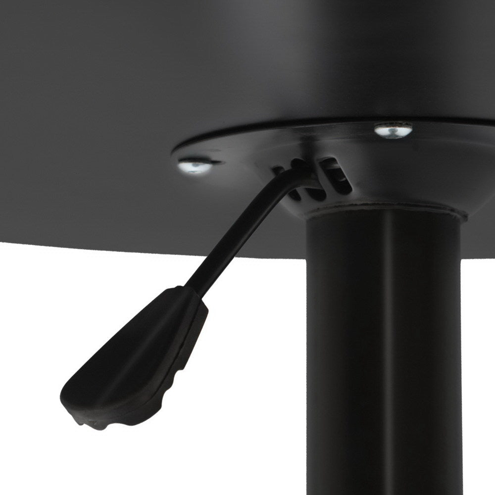 Bar Table | Gas Lift | Round | Black