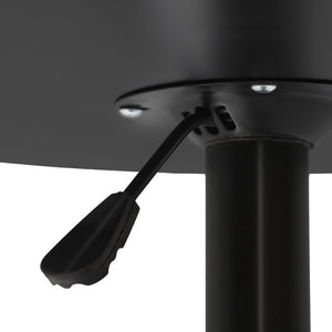 Bar Table | Gas Lift | Round | Black