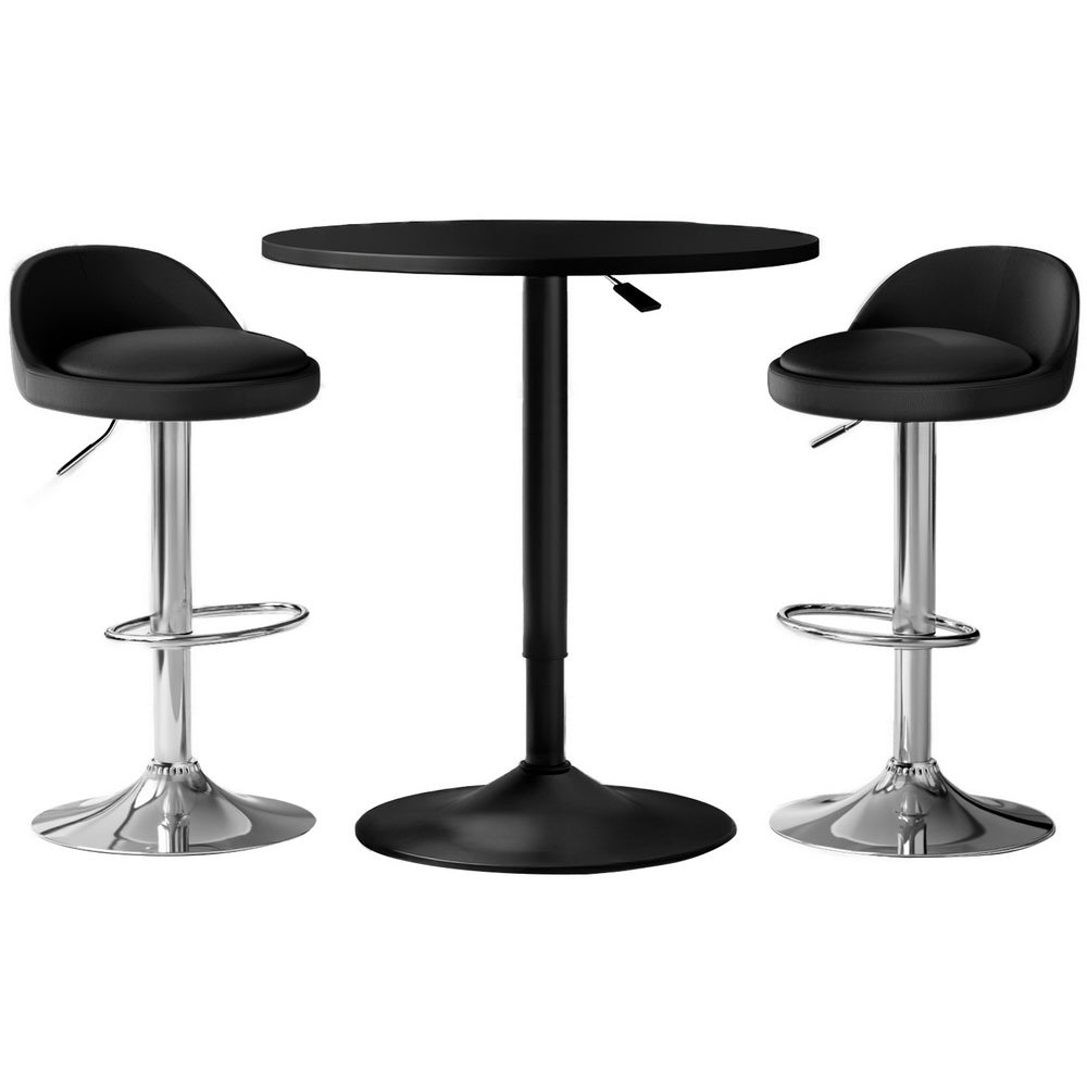 Artiss Bar Table & Stools Set | Dining Desk | Kitchen Chairs | Cafe Pub | Modern