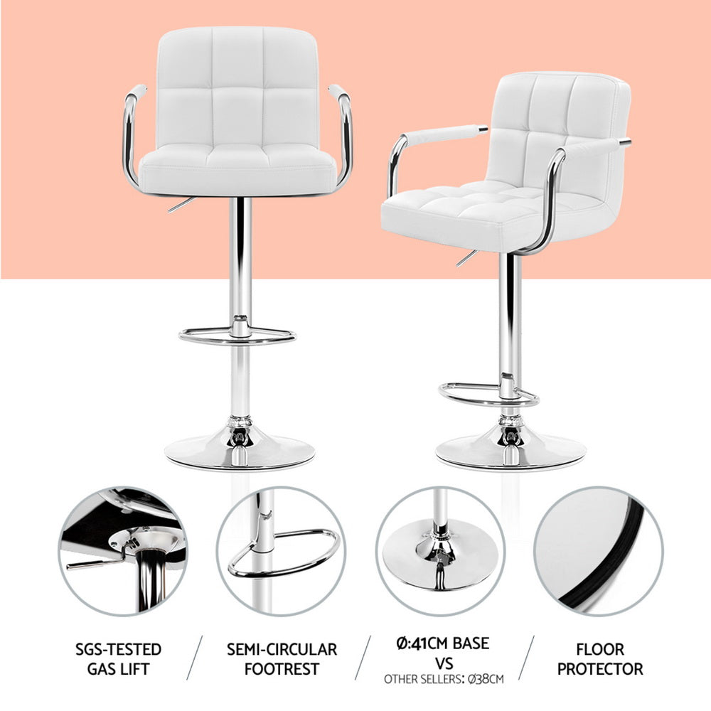 Artiss Bar Table & Stools Set | Dining Desk | Kitchen Chairs | Pub Style | Home Bar