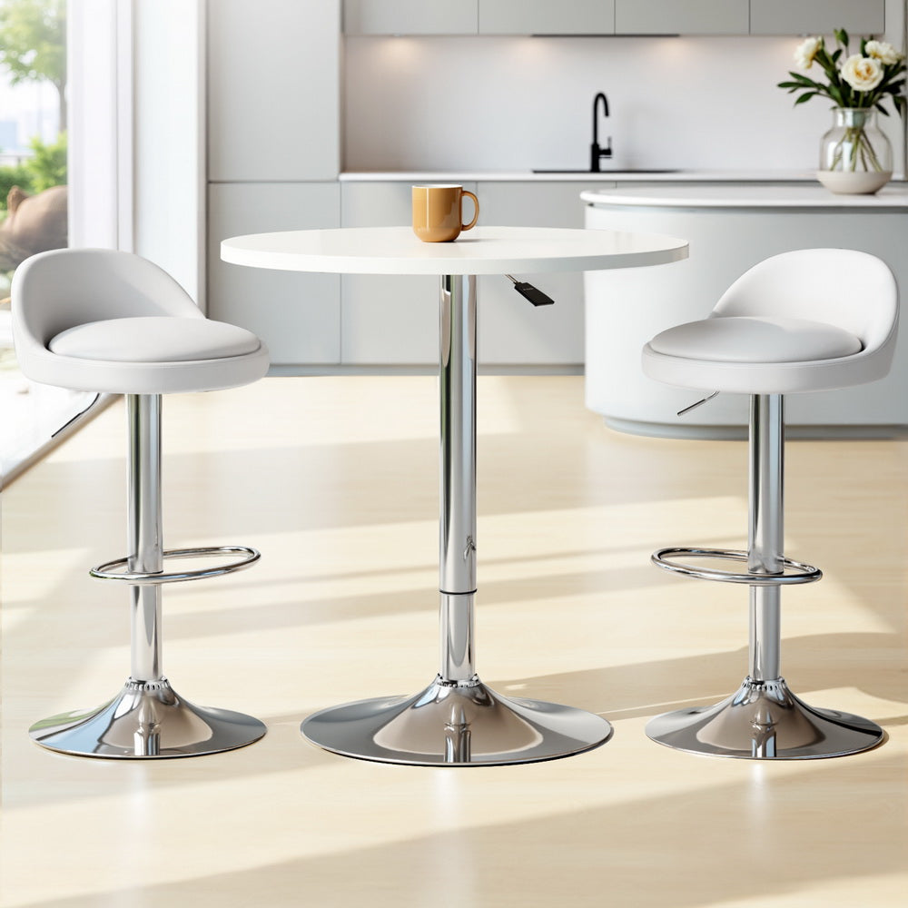 Artiss Bar Table & Stools Set | Dining Desk | Kitchen Chairs | Cafe Pub