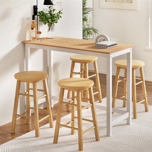 Artiss Bar Table & Stools Set | Dining Desk | Kitchen Chairs | Cafe Pub | Modern