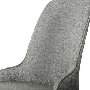 Artiss Dining Chairs | Set of 4 | Linen Fabric | Grey