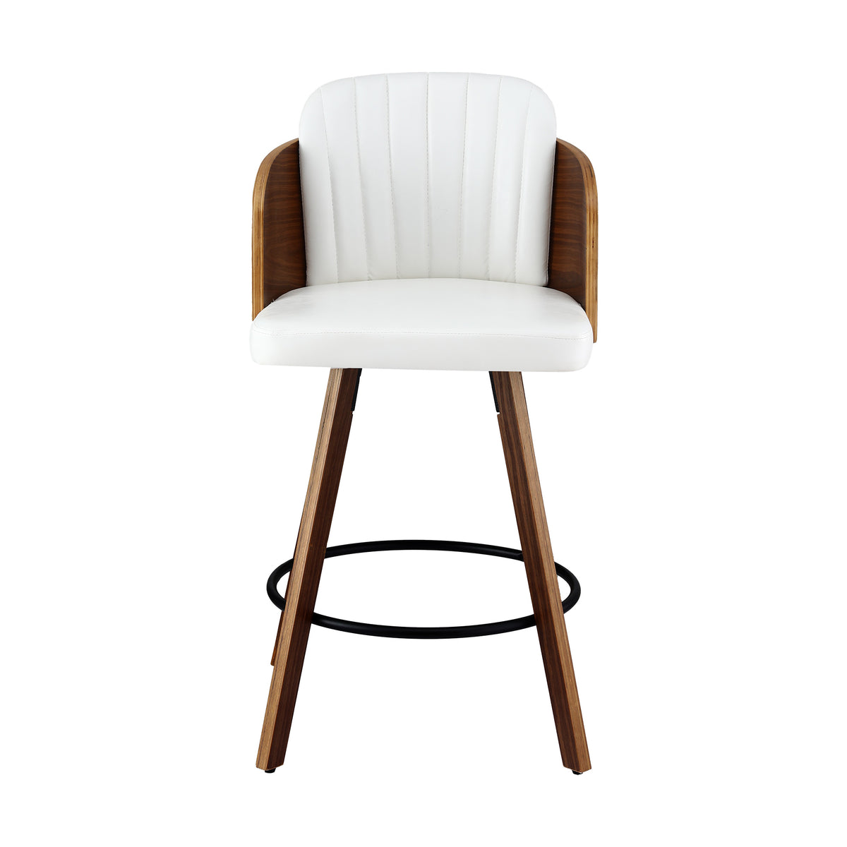 Wooden Bar Stool | Swivel | 58cm Seat Height | Kitchen Counter Stool