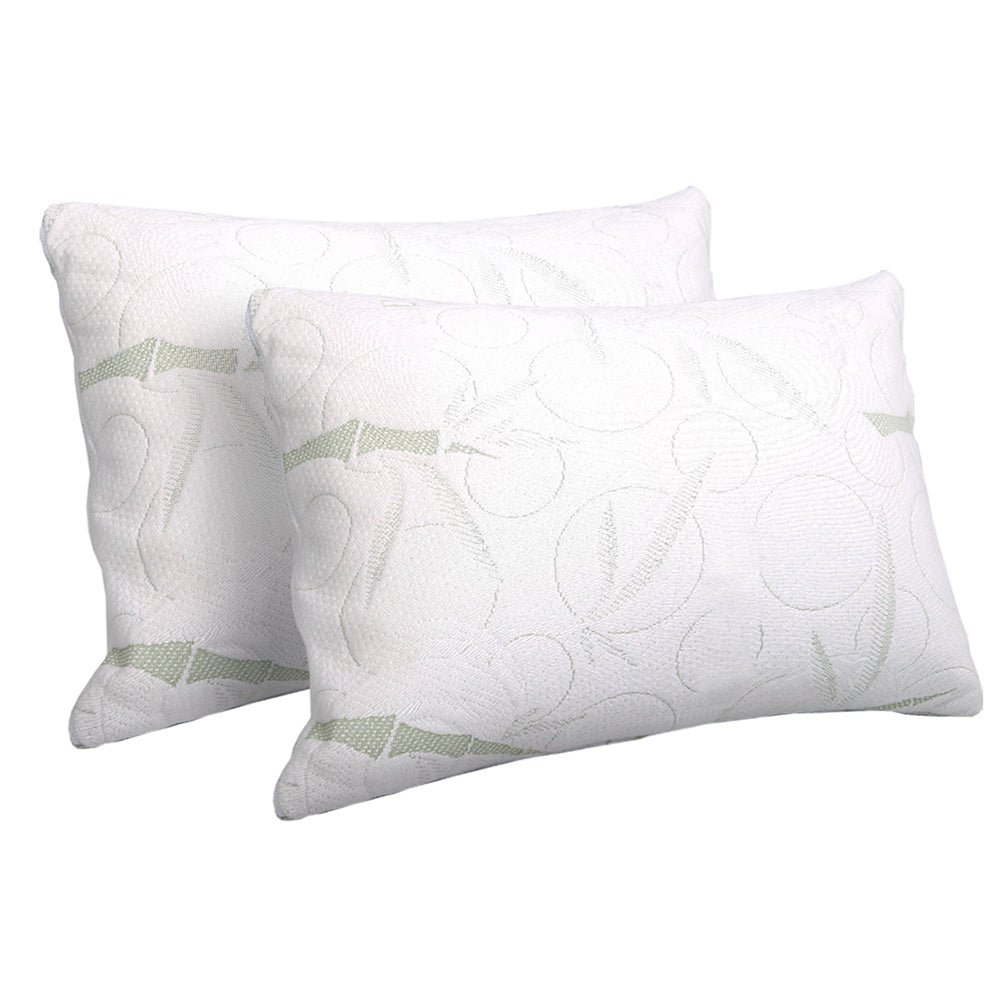 Giselle Bedding Memory Foam Pillow | Bamboo | Twin Pack