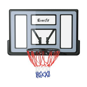 Everfit 45" Basketball Hoop Backboard | Wall Mounted Ring Net | Sports Pro System