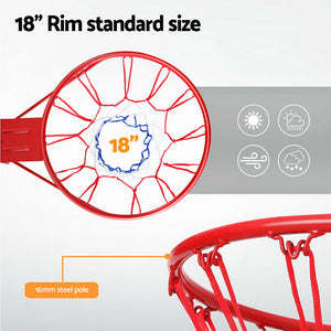 Everfit Basketball Ring | Hoop Rim Goal Net | 45CM