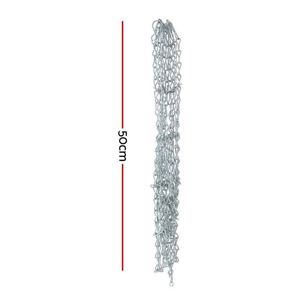 Everfit Basketball Ring | Metal Braided Chain Net | 12 Loop