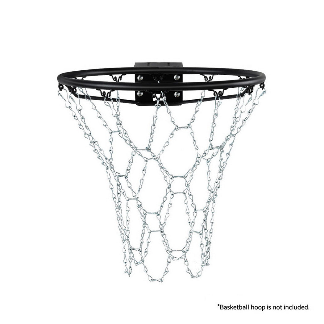 Everfit Basketball Ring | Metal Braided Chain Net | 12 Loop