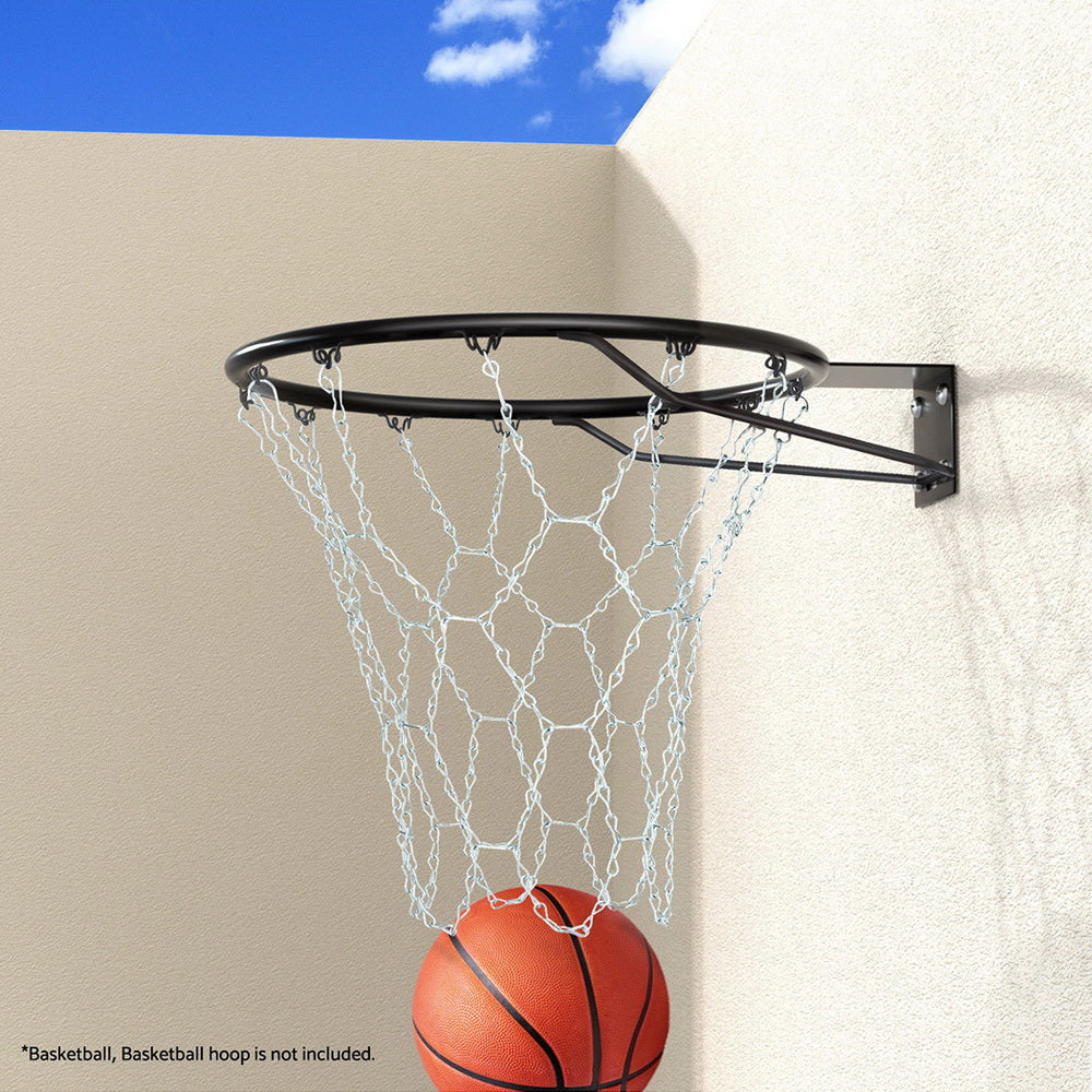 Everfit Basketball Ring | Metal Braided Chain Net | 12 Loop