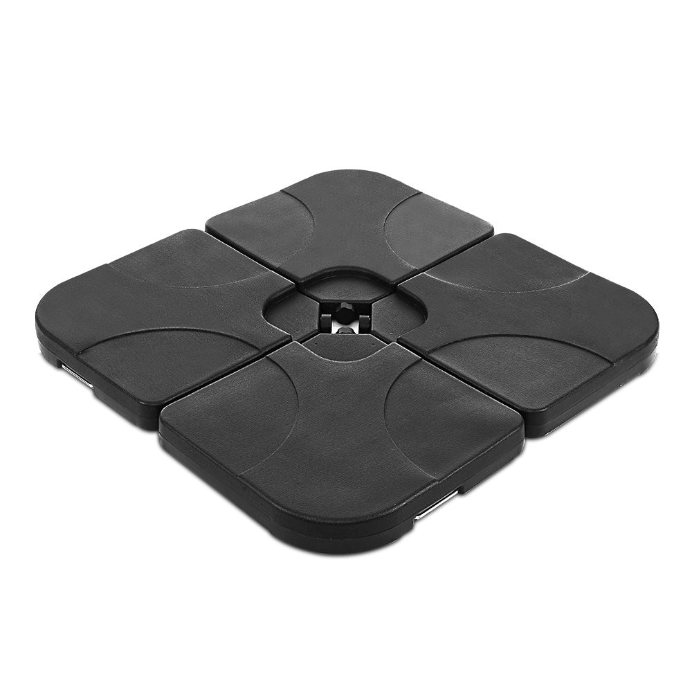 50cm Outdoor Umbrella Base | 4 Plates Stand | Pod | Cantilever