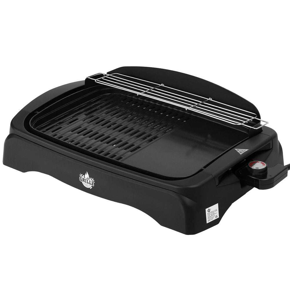 Grillz Electric BBQ Grill 1950W | Non-Stick Hot Plate | Indoor & Outdoor Cooking Appliance