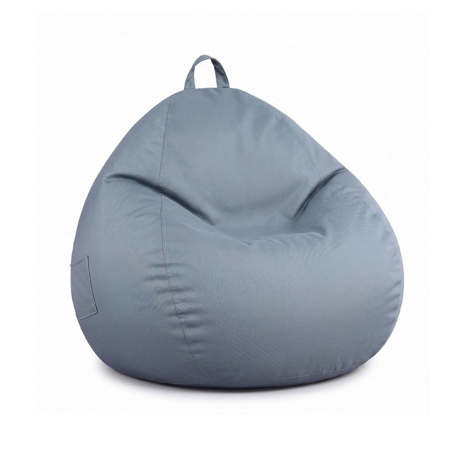Outdoor Bean Bag Chair Cover | Large Splash-Proof Relaxing Cover | Grey