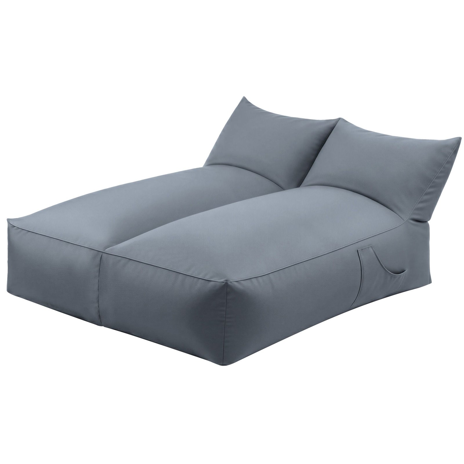 Outdoor Bean Bag Sofa Cover | 2 Seater Splash-Proof Cover | Grey