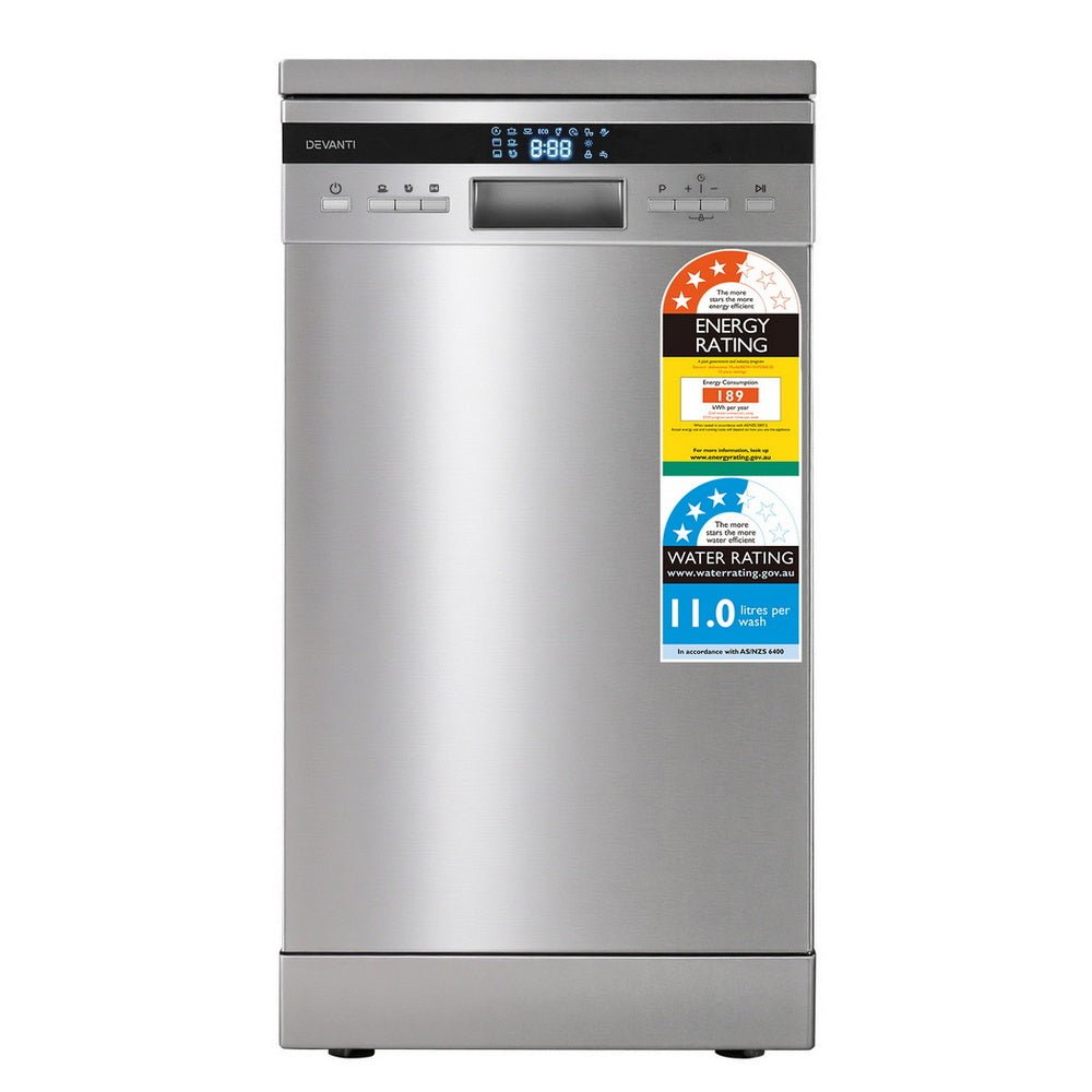 Freestanding Dishwasher | 10 Place Settings | Silver
