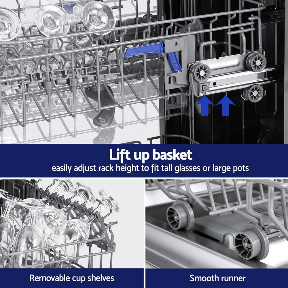Freestanding Dishwasher | 10 Place Settings | Silver