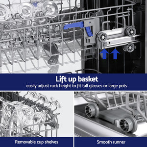 Freestanding Dishwasher | 10 Place Settings | Silver