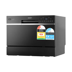Benchtop Dishwasher | 6 Place Settings | Black