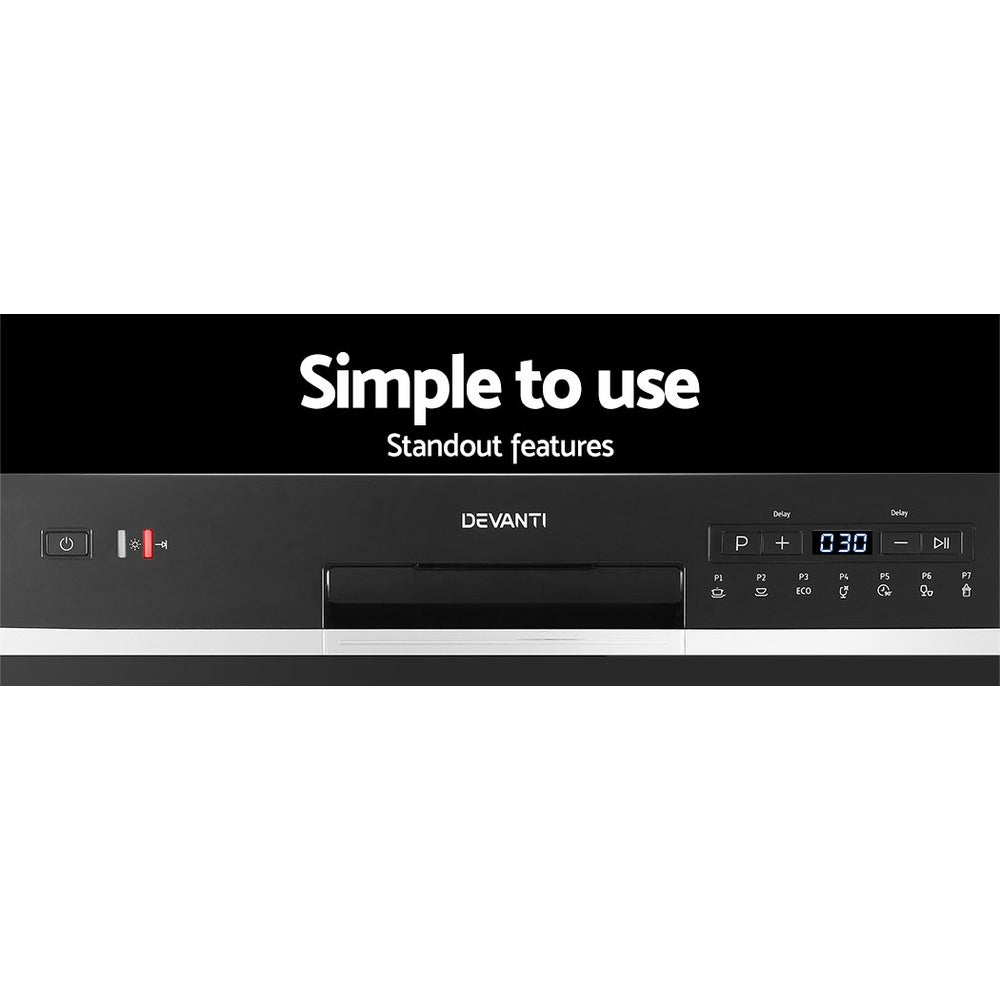 Benchtop Dishwasher | 6 Place Settings | Black